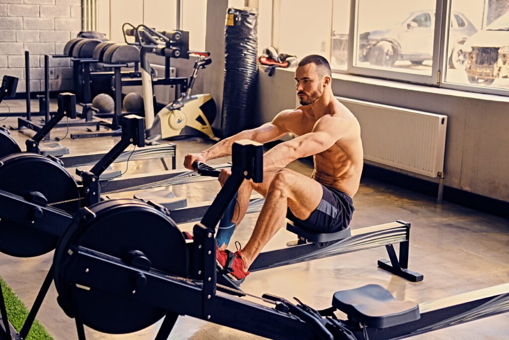 is rowing or cycling better for knees